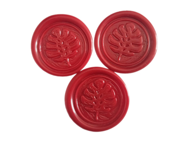 Custom Handmade Stamp Wax Seal Peel Stickers