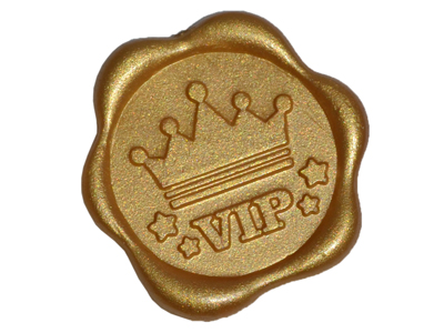 Custom Logo Wax Stamp Seal Stickers