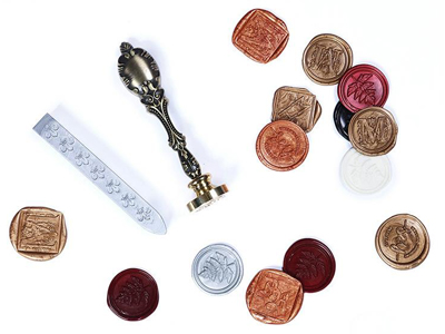 Resin Stamp Metallic Wax Seal